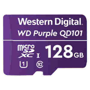 Spominska kartica SDXC-Micro 128GB WD Purple QD101 Ultra Endurance /U1 UHS-I (WDD128G1P0C)