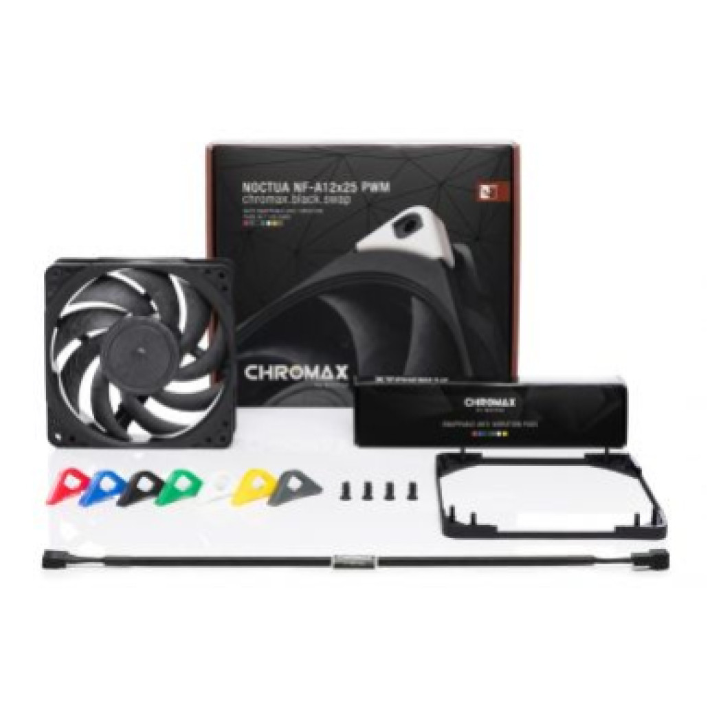 Ventilator Noctua NF-A12 120mm, črna - slika 2