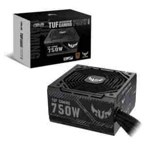 Napajalnik - 750W Asus 750B TUF Gaming 80Plus Bronze 87% ATX12V / EPS12V Non modular 120mm črna (90YE00D0-B0NA00)