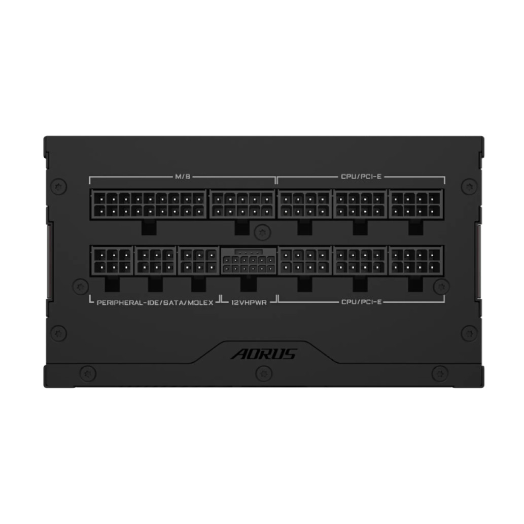 Napajalnik - 1000W GigaByte AE1000PM Aorus 80Plus Platinum 92% ATX 3.0 (Gen5) Modular 120mm črna (GP-AE1000PM PG5) - slika 3
