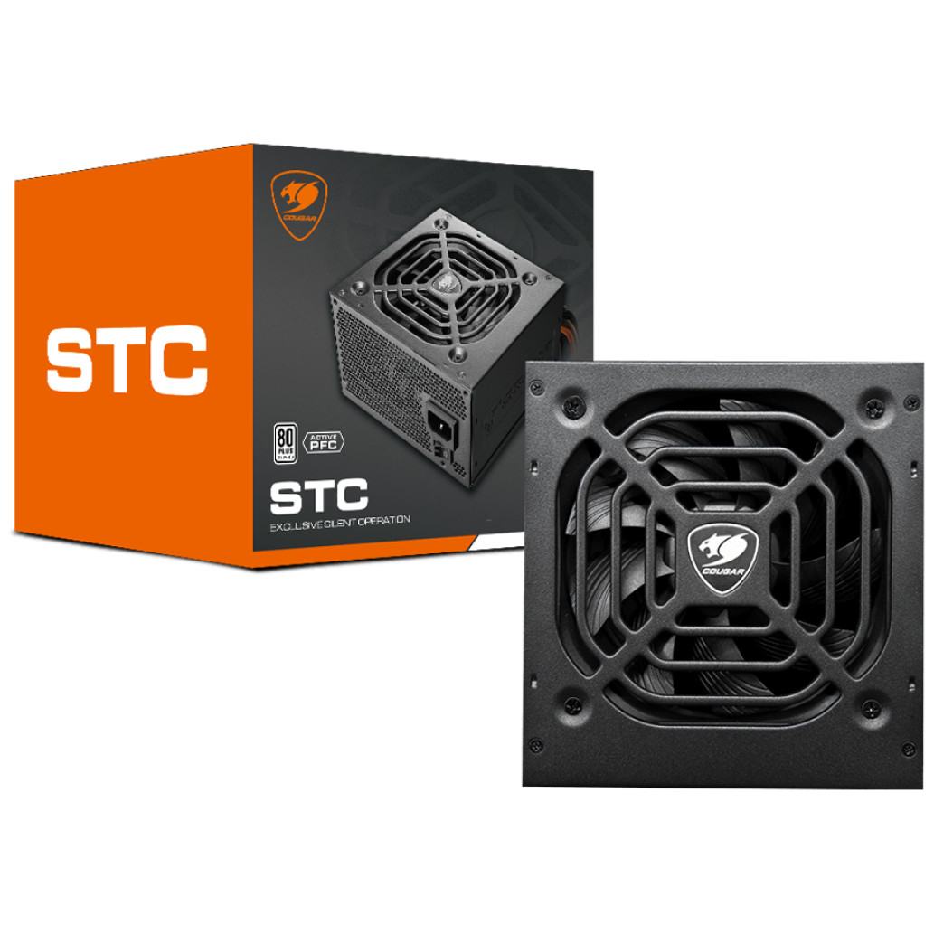 Napajalnik - 500W Cougar STC500 80Plus 86% Non modular 120mm črna (STC500)