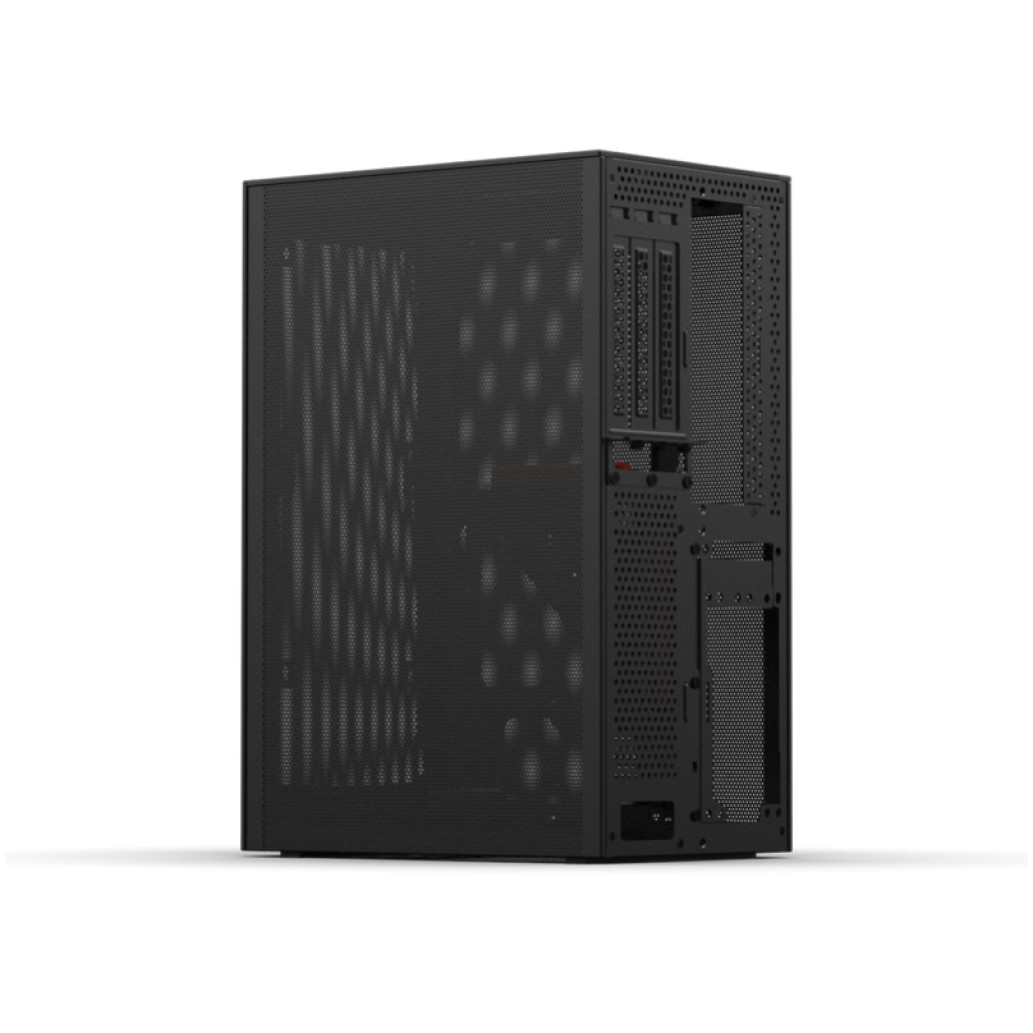 Ohišje Razni Ssupd Meshlicious MESH miniITX - črna - slika 2