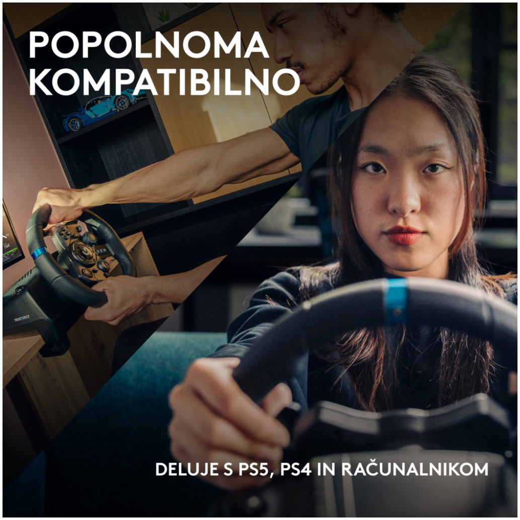 Volan Logitech G923 USB za Xbox X/S, Xbox One in PC (941-000158) - slika 4