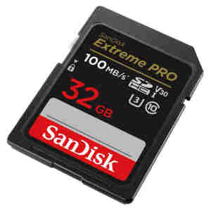 Spominska kartica SDHC 32GB SanDisk Extreme PRO 100MB/s (SDSDXXO-032G-GN4IN)