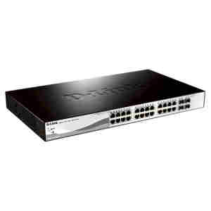 STIKALO 24-PORT D-link Smart 100/1000 PoE Managed (DGS-1210-28P)