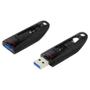 Spominski ključek 128GB USB 3.0 Sandisk Cruzer Ultra 100/40MB/s (SDCZ48-128G-U46)