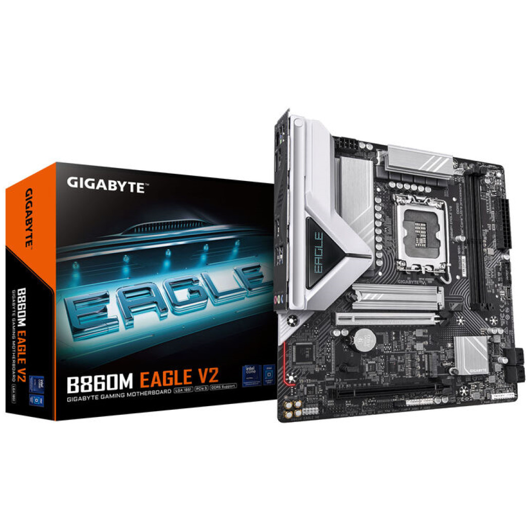 Osnovna plošča LGA1851 GigaByte B860M Eagle V2 microATX HDMI 1xDisplayPort 1.4