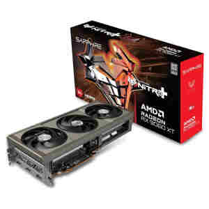 Grafična kartica AMD RX9060 XT Sapphire Nitro+ GAMING OC - 16GB GDDR6 | 2xHDMI 2.1a 2xHDMI 2.1b 1xDisplayport 1xDisplayport 2.1a (11350-01-20G)