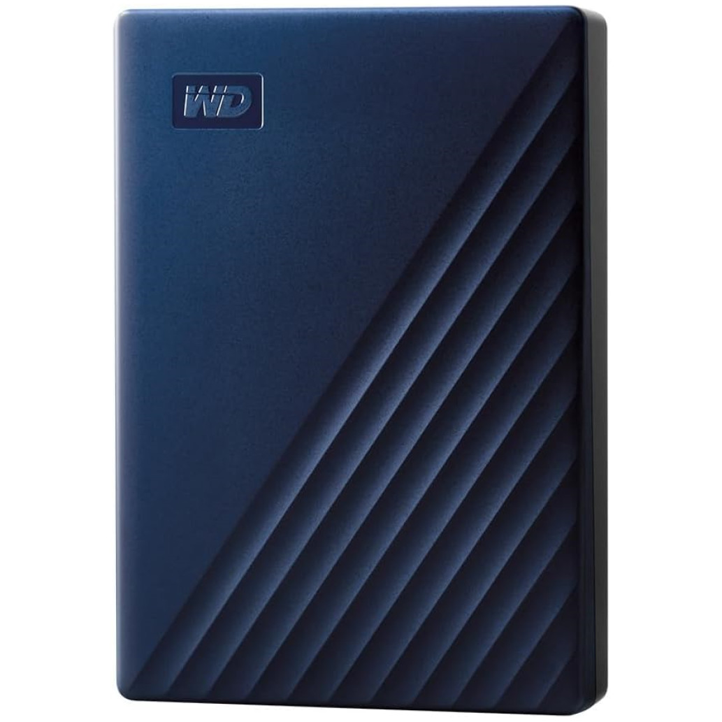 Prenosni disk 6,4cm (2,5") 5TB USB 3.2 WD My Passport for Mac - modra (WDBA2F0050BBL-WESN)