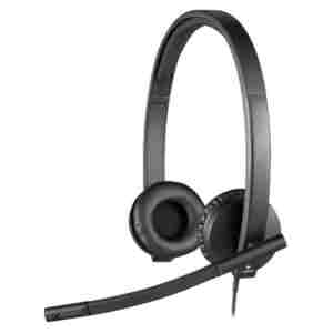 Slušalke Logitech USB H570e stereo z mikrofonom (981-000575)
