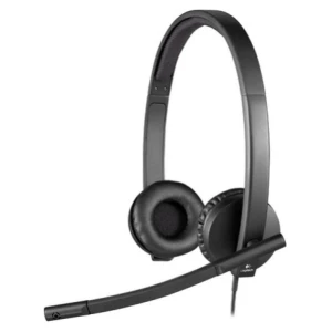 Slušalke Logitech USB H570e stereo z mikrofonom (981-000575)