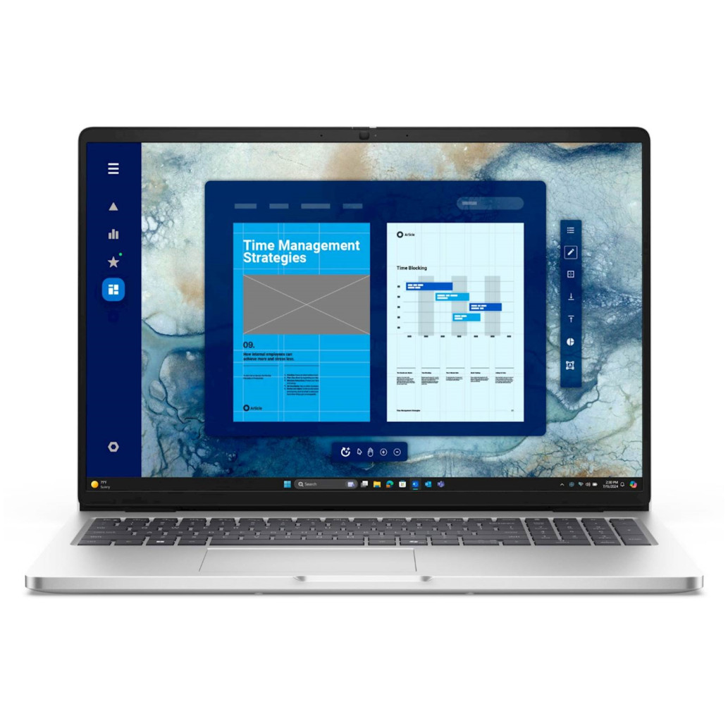 DELL 40,64 cm (16,0") Pro 16 1920x1200 IPS 300nit Ultra 7-255U