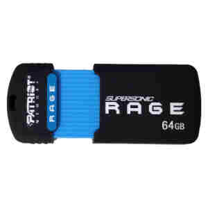 Spominski ključek 64GB USB 3.1 Patriot Supersonic Rage 180/50 MB/s (PEF64GSRUSB)