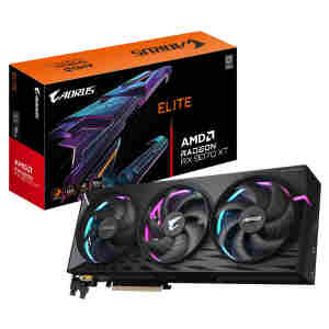 Grafična kartica AMD RX9070 XT GigaByte AORUS Elite - 16GB GDDR6 | 2xDisplayport 1.4a 2xHDMI 2.1 (GV-R9070XTAORUS E-16GD)