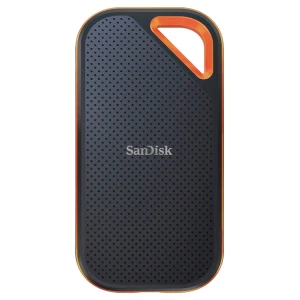 Prenosni disk SSD 4TB USB 3.2 Sandisk Extreme PRO Portable V2 2000/2000MB/s - črna (SDSSDE81-4T00-G25)