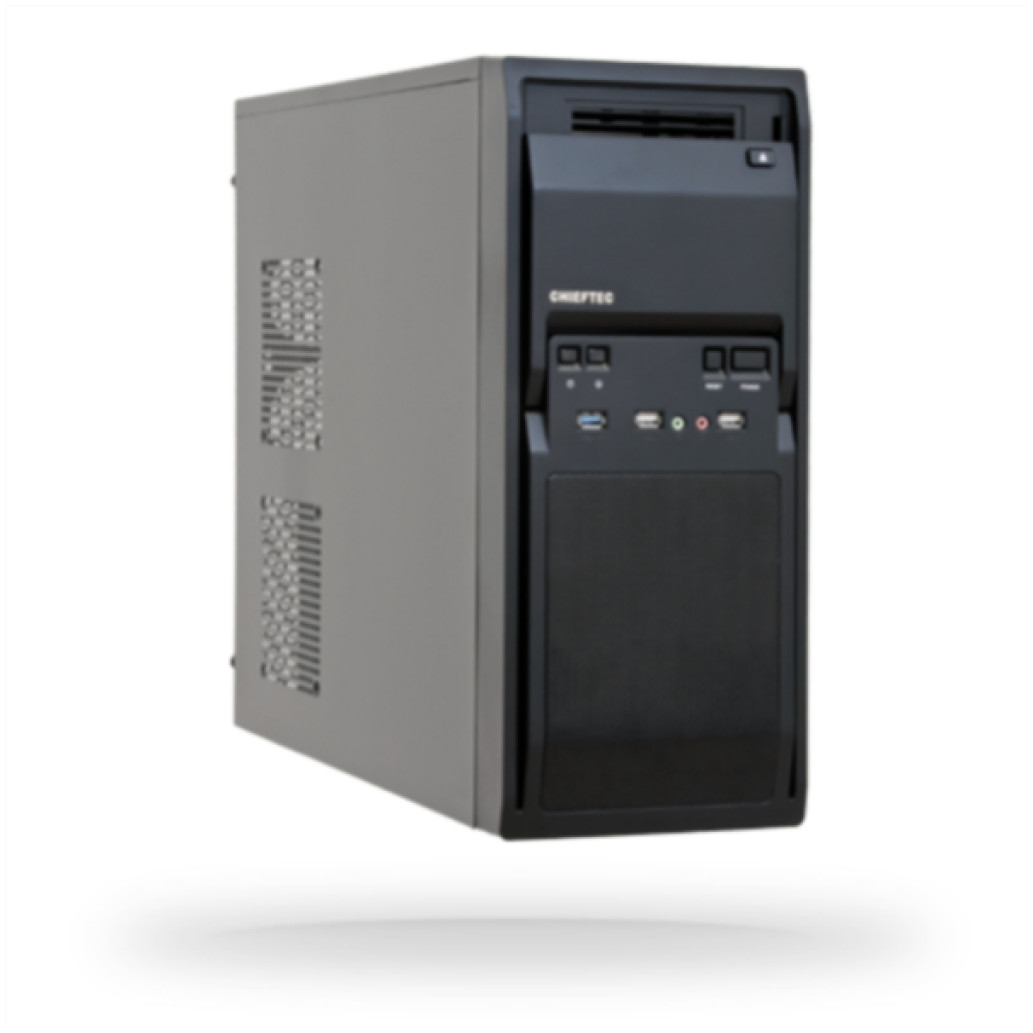 Ohišje Chieftec LG-01B-OP MidiATX - črna