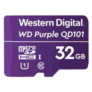 Spominska kartica SDXC-Micro 32GB WD Purple 80MB/s U1 UHS-I (WDD032G1P0C)