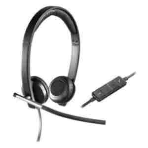 Slušalke Logitech USB H650e Headset stereo z mikrofonom (981-0005199)