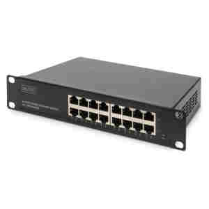 STIKALO 16-PORT Digitus 100/1000 Rack (DN-80115)