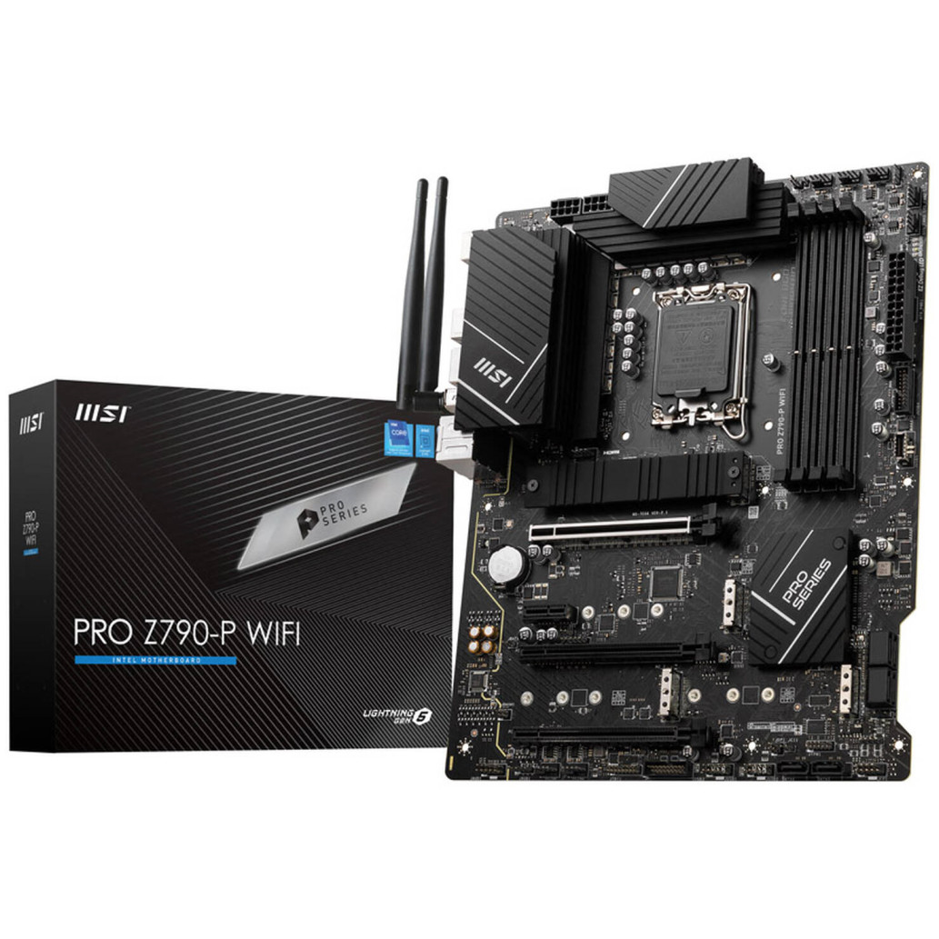 Osnovna plošča 1700 MSI PRO Z790-P WIFI ATX HDMI 1xDisplayPort 1.4