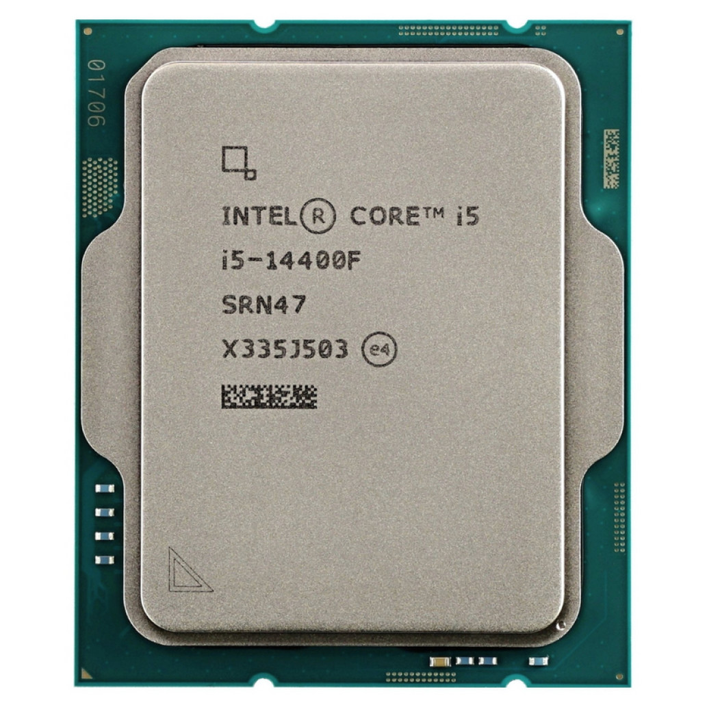 Procesor Intel 1700 Core i5 14400F 10C/16T 2.5GHz/4.7GHz tray 65W/148W brez grafike brez hladilnika