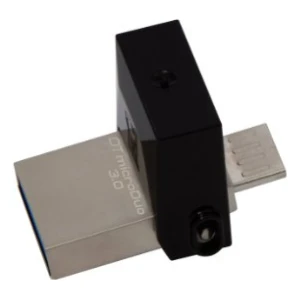 Spominski ključek 16GB USB 3.0 Kingston 70MB/s 10MB/s - plastičen/duo/črn (DTDUO3/16GB)