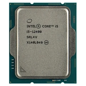 Procesor Intel 1700 Core i5 12400 6C/6T 2.5GHz/4.4GHz tray 65W/117W grafika HD 730 brez hladilnika