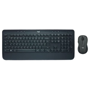 Tipkovnica in miš Logitech brezžična desktop MK545 US international črna Unyfiying Combo advanced SLO gravura (920-008923)