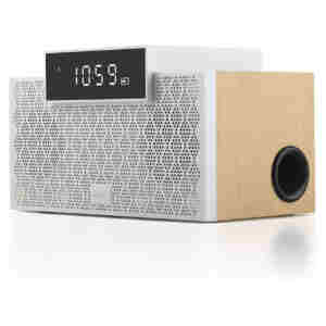 Zvočnik prenosni bluetooth Edifier MP260 (FM radio, budilka) 12W - (rjava)