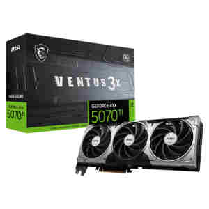 Grafična kartica nVidia RTX5070Ti MSI Ventus 3X OC - 16GB GDDR7 (V531-092R)