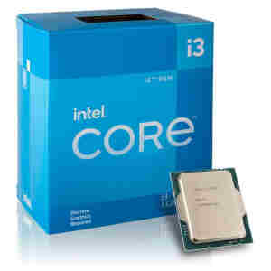 Procesor Intel 1700 Core i3 12100F 4C/8T 3.3GHz/4.3GHz BOX 58W/89W brez grafike hladilnik Intel