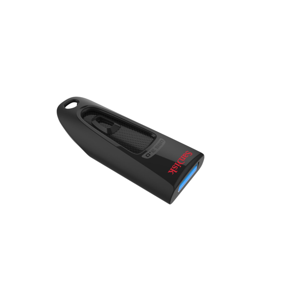 Spominski ključek 32GB USB 3.1 Sandisk Ultra 100MB/s - plastičen/drsni/črn (SDCZ48-032G-U46) - slika 2
