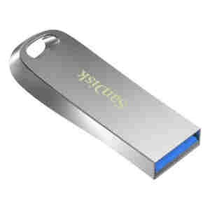 Spominski ključek 512GB USB3.1 Sandisk Ultra Luxe 150MB/s 50MB/s kovinski srebrn (SDCZ74-512G-G46)