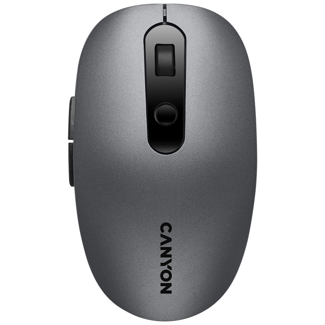 Miš brezžična + Bluetooth Canyon MW-9 2-v-v 1500DPI 6 gumbov siva (CNS-CMSW09DG)