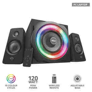 Zvočnik Trust Tytan GXT 629 60W 2.1 (črna)