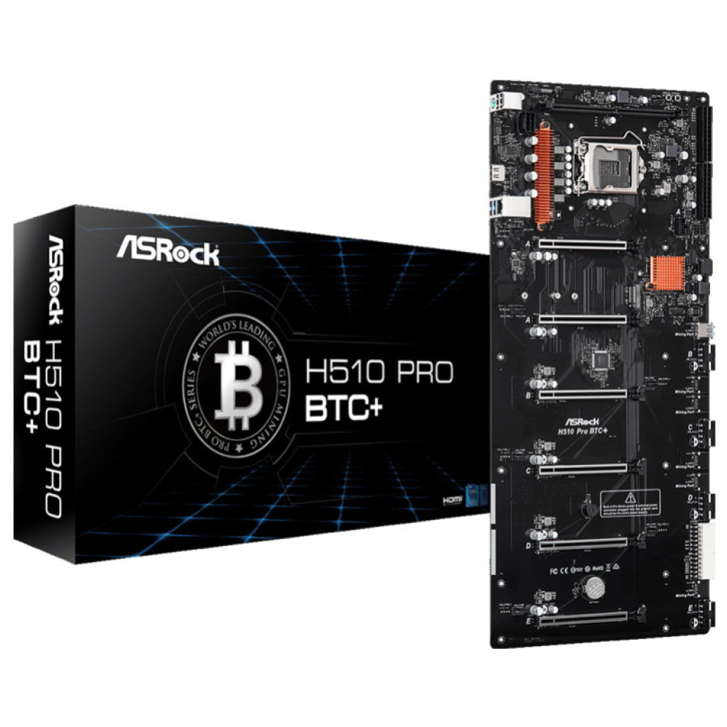 Osnovna plošča 1200 ASRock H510 Pro BTC+