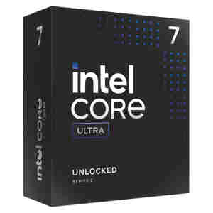 Procesor Intel LGA1851 Ultra 7 265K 20C/20T 3,9/5,5GHz BOX 125W/250W grafika Intel Arc Xe2 brez hladilnika