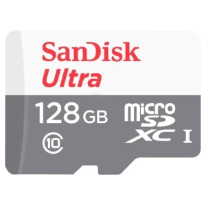 Spominska kartica SDXC-Micro 128GB Sandisk Ultra 100MB/s/brez adapterja (SDSQUNR-128G-GN6MN)