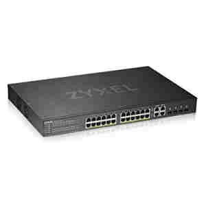 STIKALO 24-PORT + 4x SFP ZyXEL GS1920-24HPv2 PoE+ Managed Rackmount (GS192024HPV2-EU0101F)