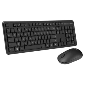 Tipkovnica in miš Asus brezžična poslovna CW100 SLO črna (90XB0700-BKM1A0)