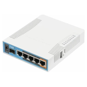 Usmerjevalnik brezžični Mikrotik hAP ac WiFi5 802.11ac AC1750 1300Mbit/s dualband 1xSFP 5xLAN 2x notranja antena (RB962UiGS-5HacT2HnT)