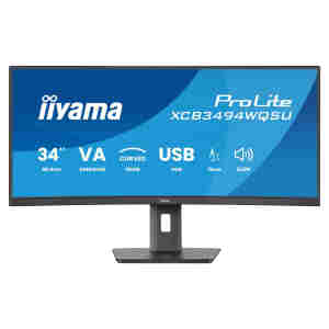 Iiyama 86,4 cm (34,0") XCB3494WQSU-B1 3440x1440 Curved 120Hz