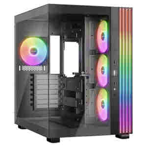 Ohišje Bequiet Light Base 600 LX MidiATX - črna RGB