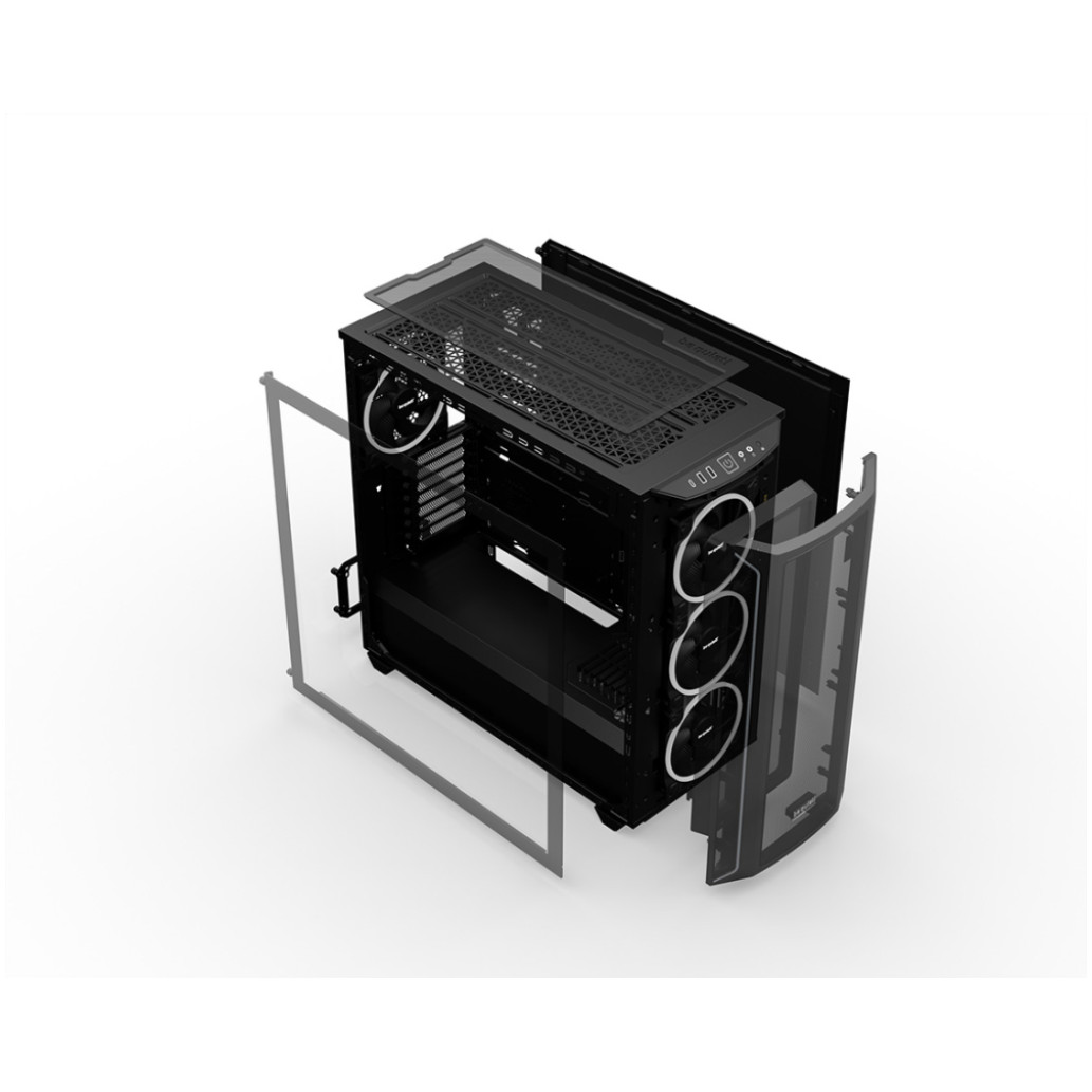 Ohišje Bequiet SHADOW BASE 800 FX ATX - črna RGB - slika 4