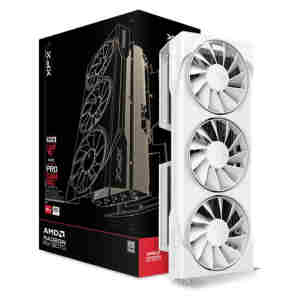 Grafična kartica AMD RX 9070 XFX Swift OC Triple fan bela - 16GB GDDR6 | 1xHDMI 2.1 3xDisplayport 2.1 (RX-97SWFB3W9)