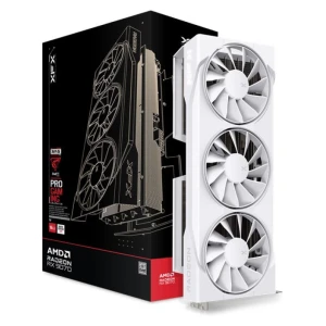 Grafična kartica AMD RX 9070 XFX Swift OC Triple fan bela - 16GB GDDR6 | 1xHDMI 2.1 3xDisplayport 2.1 (RX-97SWFB3W9)