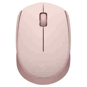 Miš Logitech brezžična optična za notesnike M171 roza nano