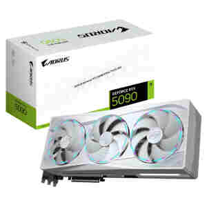 Grafična kartica nVidia RTX5090 GigaByte Stealth ICE bela - 32GB GDDR7 (GV-N5090AORUSST ICE-32GD)
