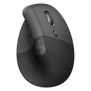 Miš brezžična + Bluetooth Logitech Lift Vertical za desničarje 4000DPI ergonomična grafitna (910-006473)