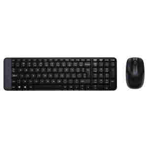 Tipkovnica +MIŠ Logitech Cordless Desktop MK220 - US layout (920-003168)